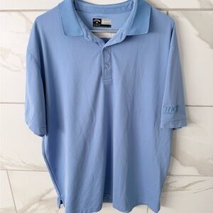 Callaway Light Blue Polo Shirt
